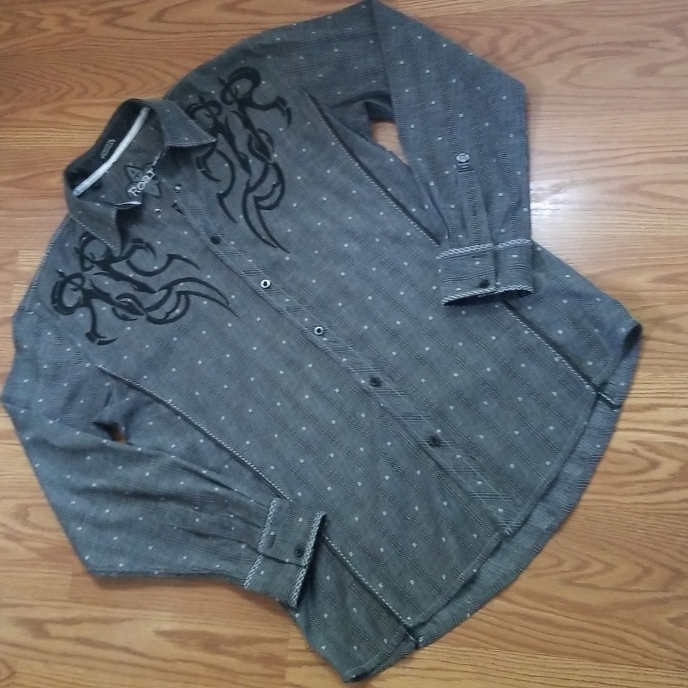 Roar dress shirt lg